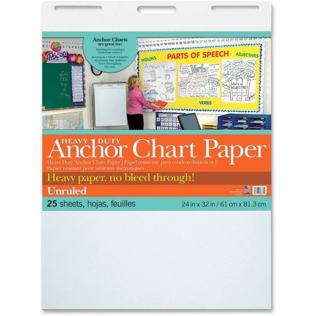PACON Paper, Chart, Unruled, 24X32 Pk PAC3371
